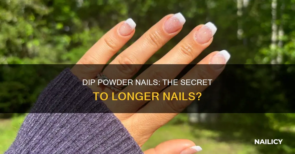 will dip help nails grow