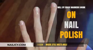 Can Dry Erase Markers Replace Nail Polish for Temporary Designs?