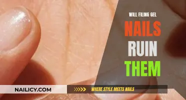 Gel Nails: Filing Technique to Avoid Ruining Your Manicure