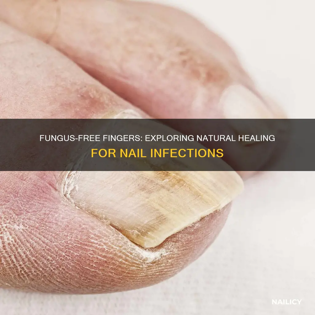 will finger nail fungus go away on its own