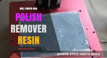 How Nail Polish Remover Affects Resin