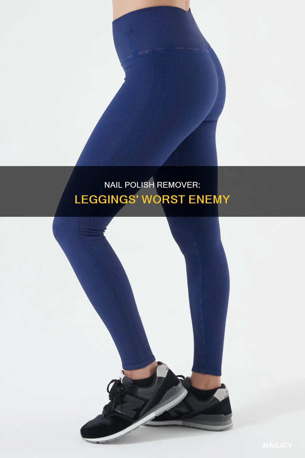 will finger nail polish remover ruin leggings