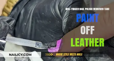 How to Remove Paint Stains from Leather with Nail Polish Remover?