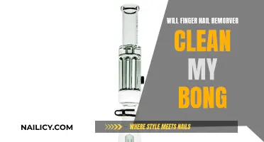 Can a Nail File Clean Your Bong?