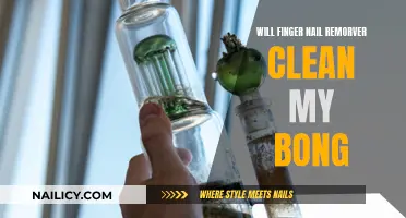 Effective Bong Cleaning with Fingernail Remover?