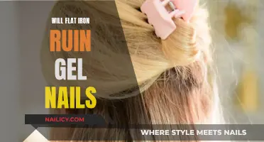 Flat Iron vs Gel Nails: What's the Damage?
