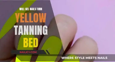 Gel Nails and Tanning: Avoiding Yellow Discoloration