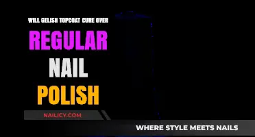Can Gelish Top Coat Cure Over Regular Nail Polish? Find Out!