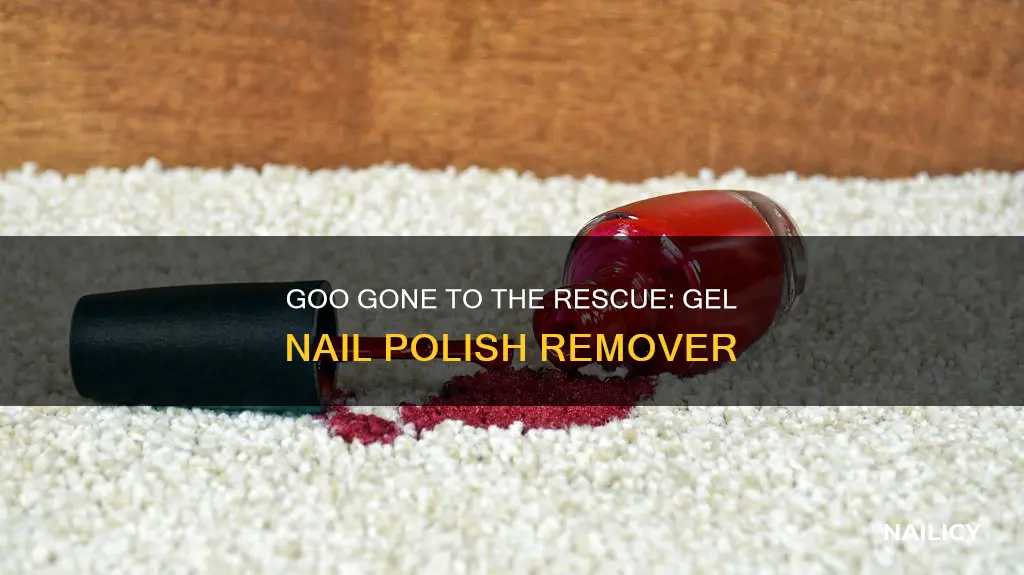 will goo gone remove gel nail polish