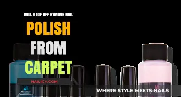 Goof Off: Effective Nail Polish Remover from Carpets?
