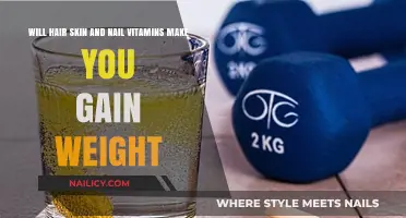 Can Hair, Skin, and Nail Vitamins Cause Weight Gain?