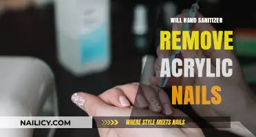 Hand Sanitizer vs Acrylic Nails: What's the Verdict?