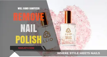 Hand Sanitizer: A Quick Nail Polish Remover?