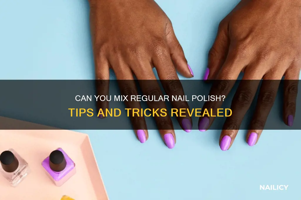 will it work mixi g revular nail polish