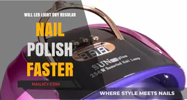 LED Light's Impact: Does It Speed Up Regular Nail Polish Drying?