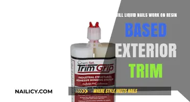 Liquid Nails and Resin Trim: A Strong Bond?