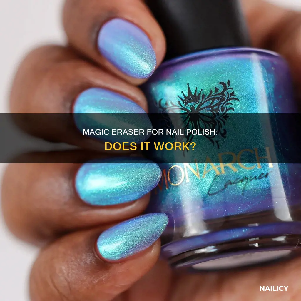 will magic eraser remove nail polish
