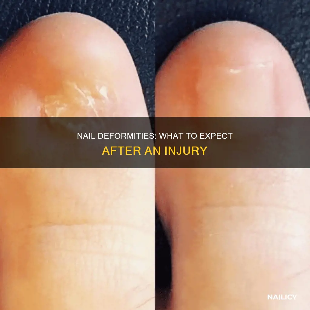 will my nail grow back deformed