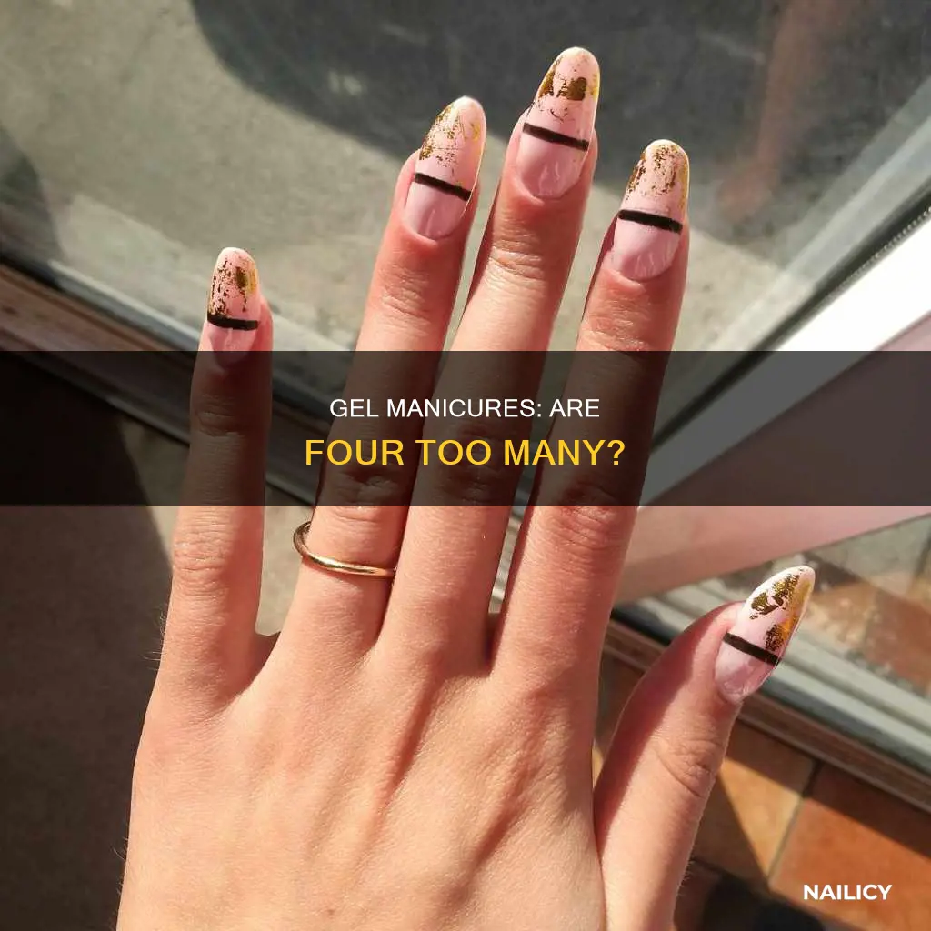will my nails be ruin after 4 gel manicures