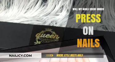Press-On Nails: Do Nails Grow Underneath?