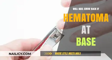 Can Nails Regrow After Hematoma Trauma?
