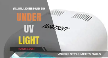 Can UV Light Speed Up Nail Lacquer Polish Drying Time?