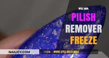 Does Nail Polish Remover Freeze?