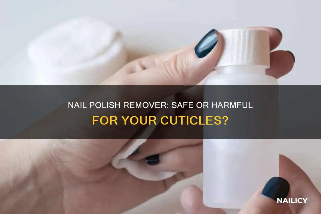 will nail poish remover affect my xolughes