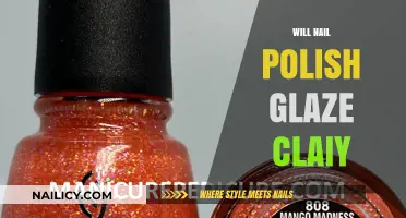 Nail Polish Glaze on Clay: Creative Techniques and Artistic Results