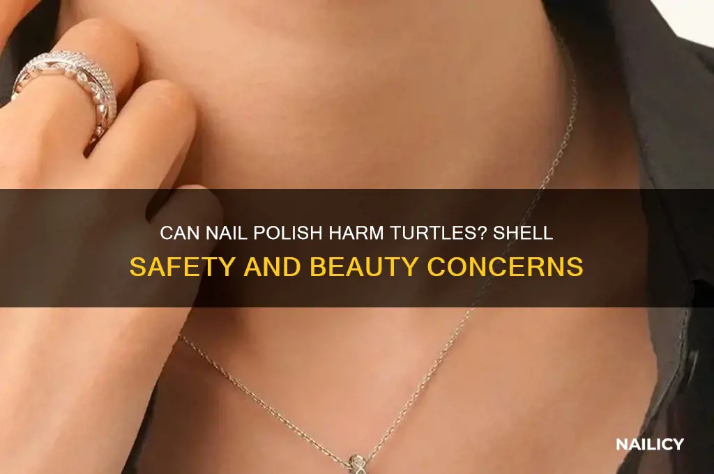 will nail polish hurt a turtle