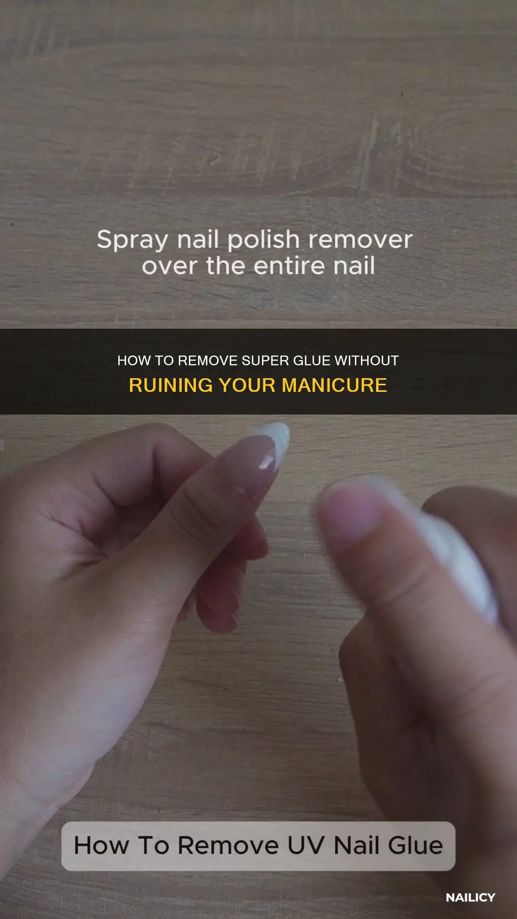 will nail polish remove super glue