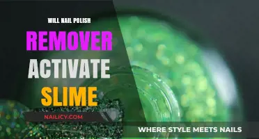 Nail Polish Remover: A Slime Activator?