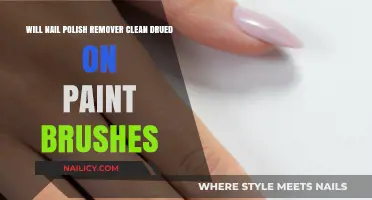 How to Revive Paint Brushes with Nail Polish Remover