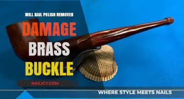 Does Nail Polish Remover Damage Brass Buckles?