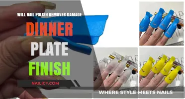 Nail Polish Remover: Safe for Dinner Plates?