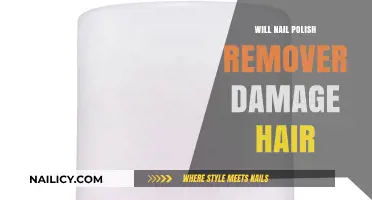 Can Nail Polish Remover Damage Your Hair?