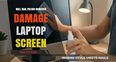 Can You Use Nail Polish Remover on Laptop Screens?