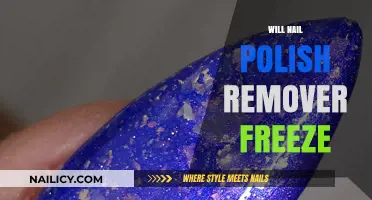 Does Nail Polish Remover Freeze?