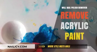 How Nail Polish Remover Affects Acrylic Paint