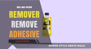 Nail Polish Remover: An Adhesive Remover?