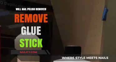 Nail Polish Remover: A Quick Fix for Glue Stains?