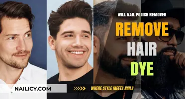 Nail Polish Remover: Hair Dye's Worst Enemy