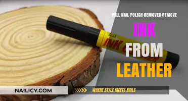 How to Remove Ink Stains from Leather with Nail Polish Remover?