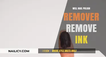 Nail Polish Remover: Can It Vanquish Ink Stains?