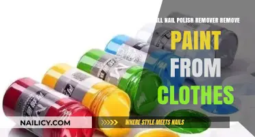How to Remove Paint Stains with Nail Polish Remover
