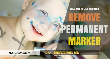 Nail Polish Remover: Can It Erase Permanent Marker?