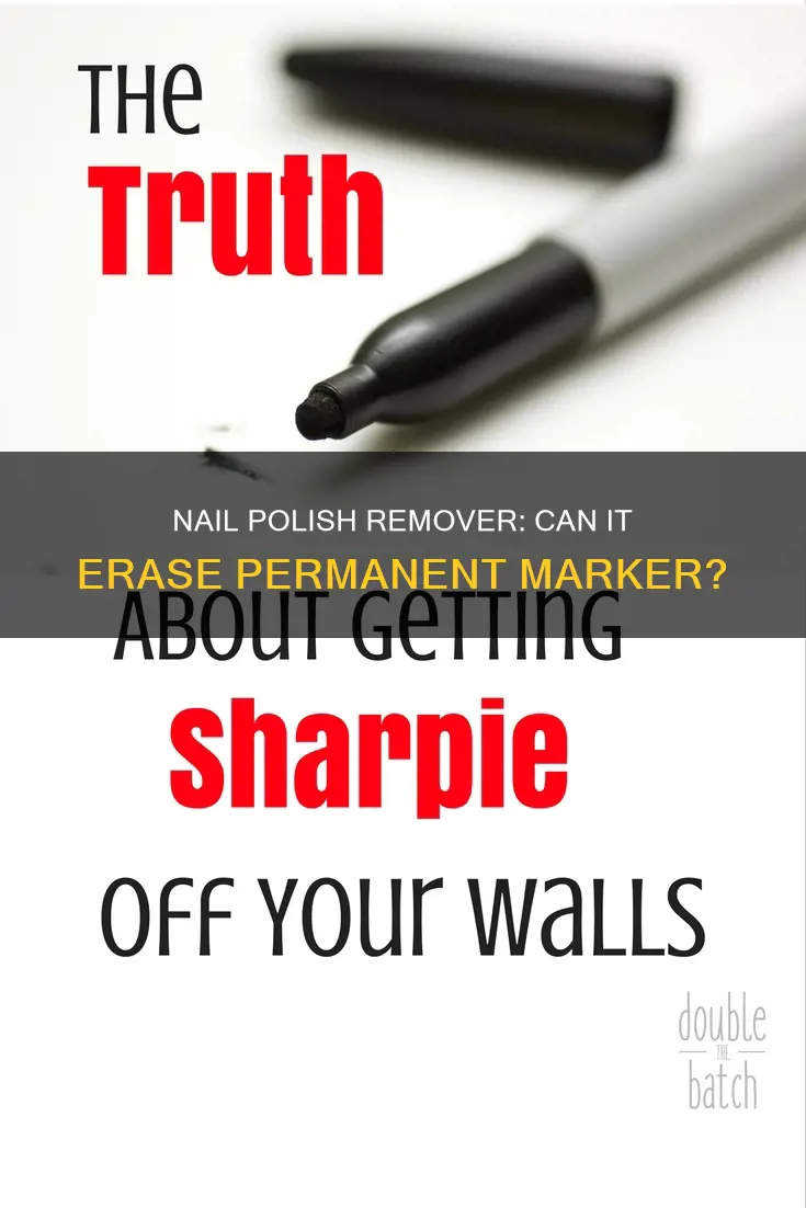 will nail polish remover remove permanent marker