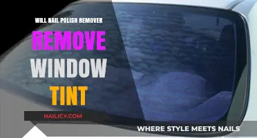 How to Remove Window Tint With Nail Polish Remover?