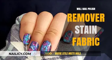 Nail Polish Remover: Staining Fabric or Safe?