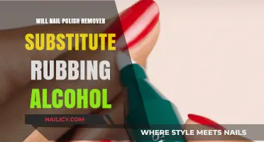 Nail Polish Remover: A Substitute for Rubbing Alcohol?